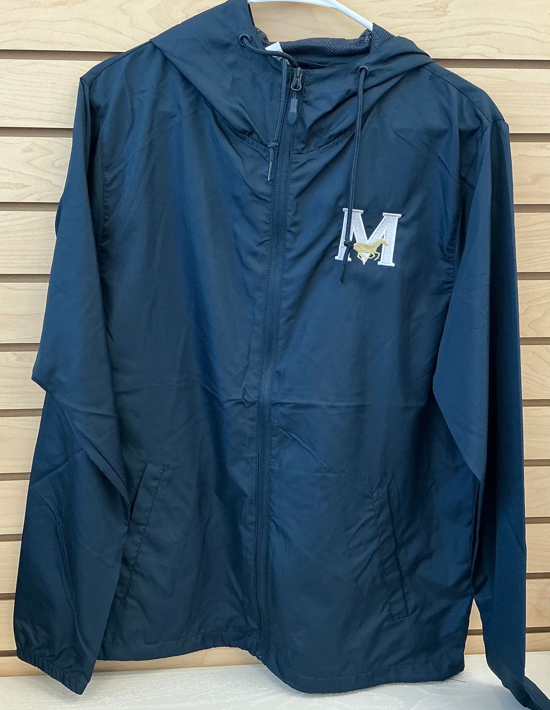 Independent Trading Co Navy Rain Shell - Unisex