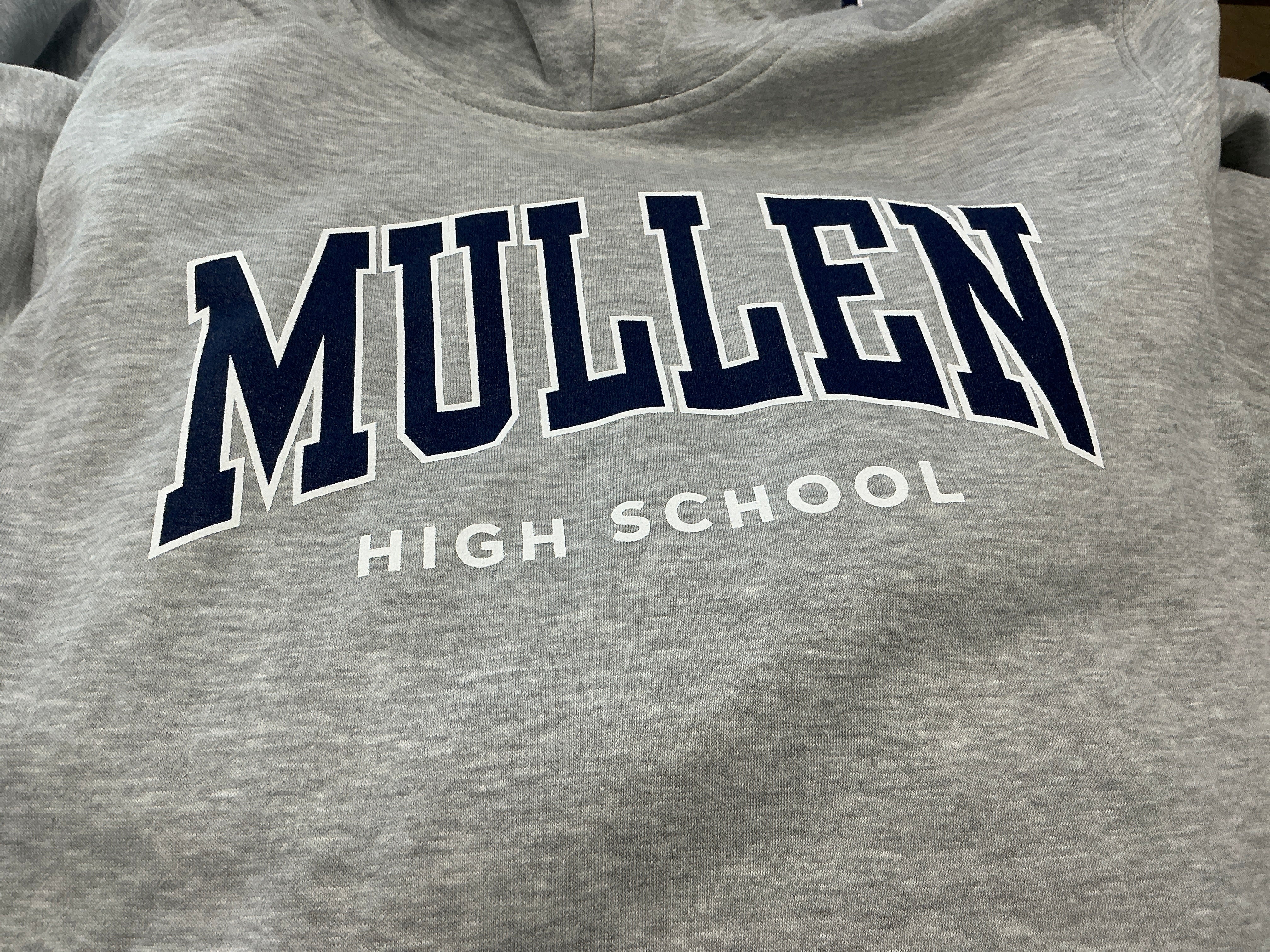 District V.I.T. Mullen Lt Heather Grey Hoodie