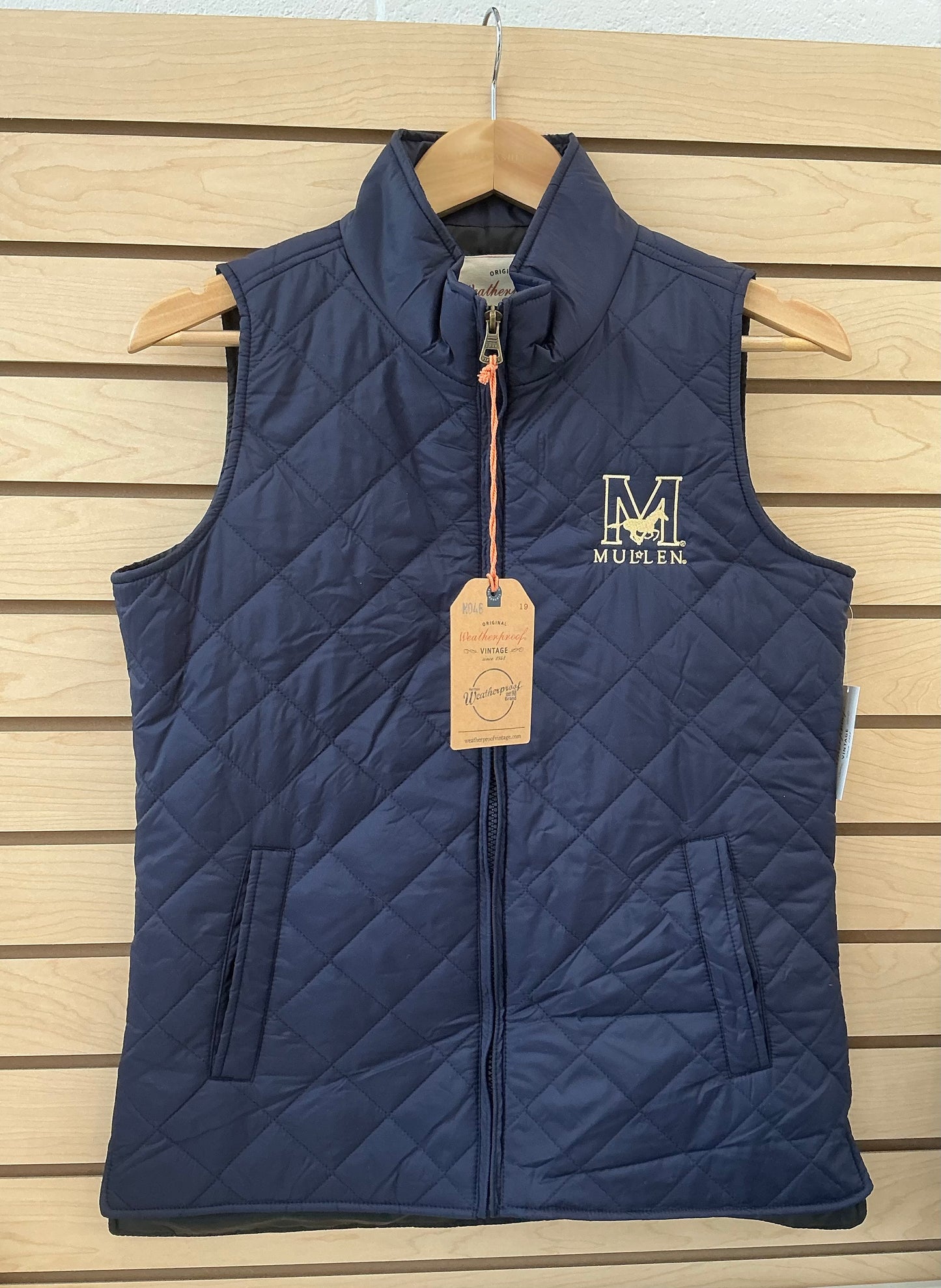 Vintage Weatherproof Quilted Vest Unisex Uniform