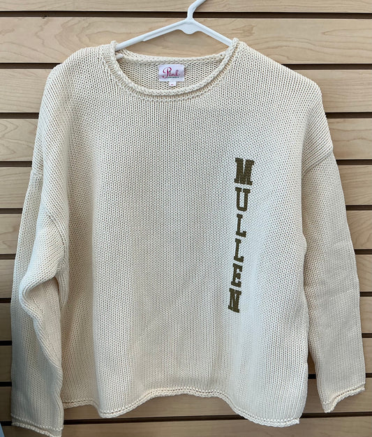 Pink Pineapple Ivory Sweater Uniform