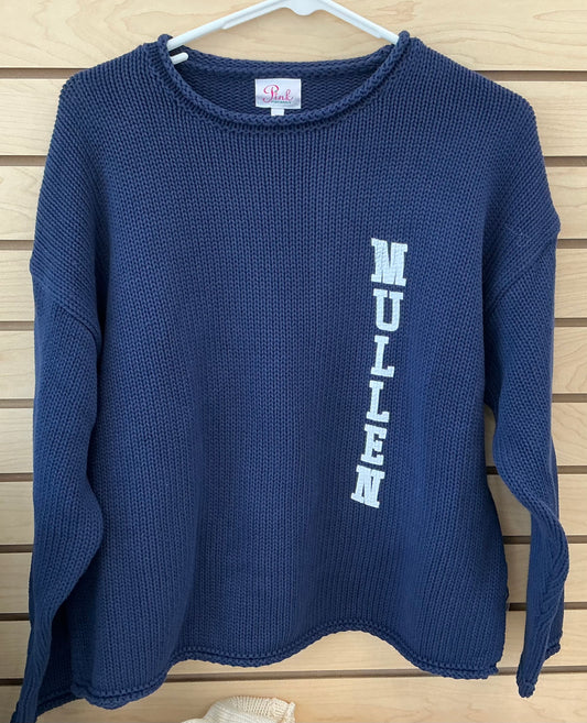 Pink Pineapple Navy Sweater Uniform