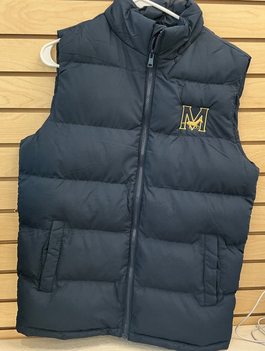 Galaxy Ladies Puffer Vest - Navy Uniform