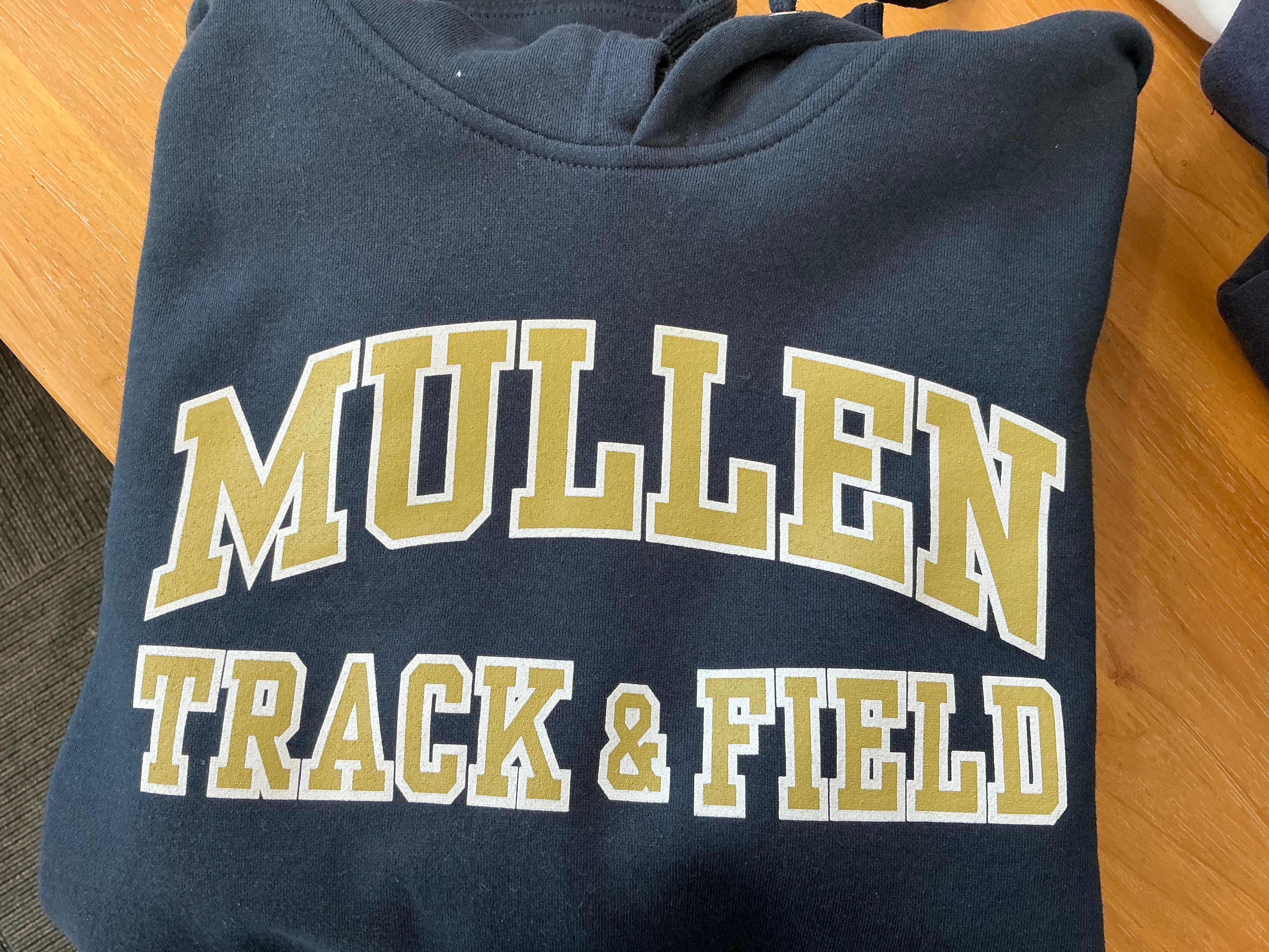 District V.I.T T&F Navy Fleece Hoodie