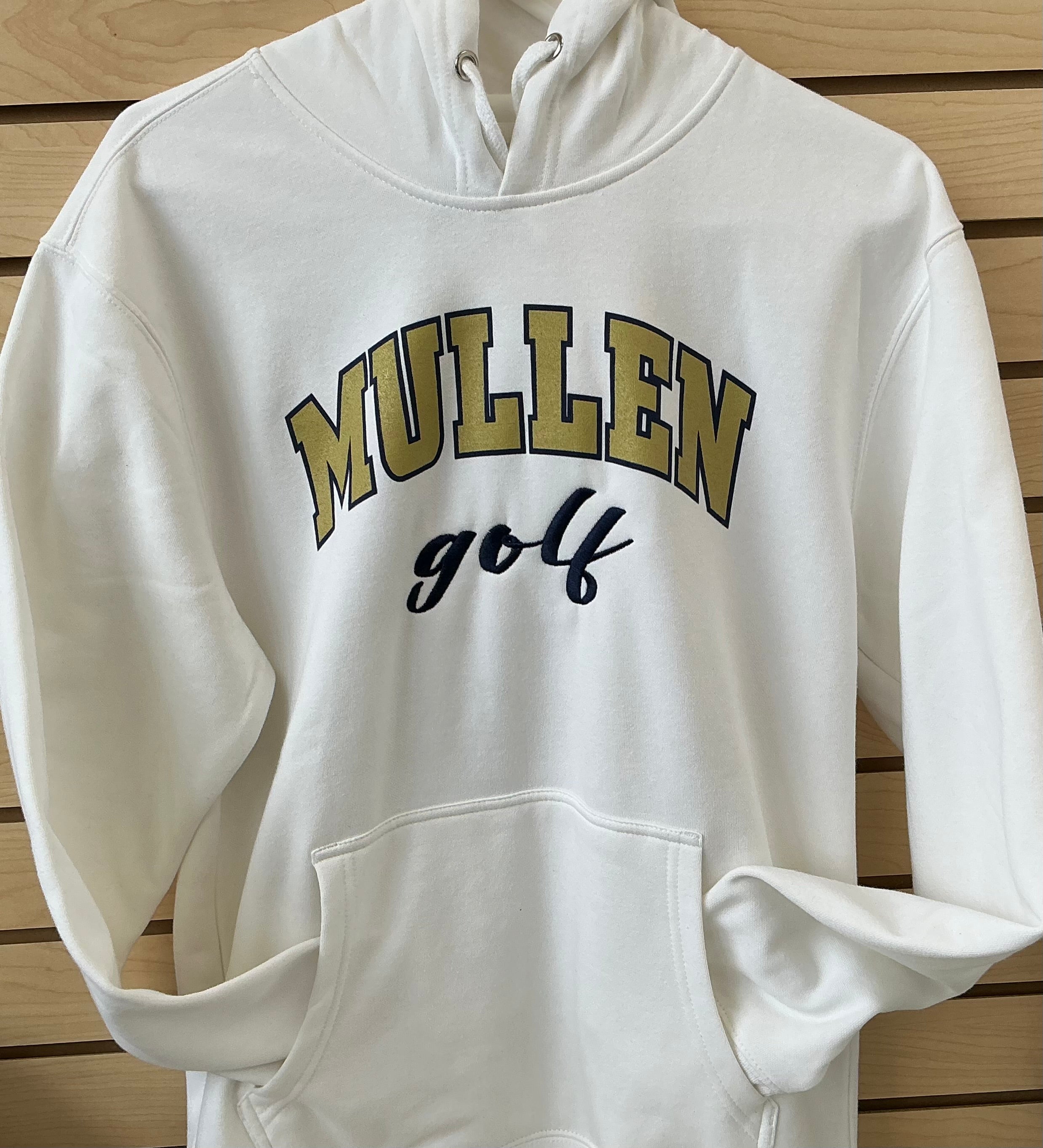 District V.I.T White Golf Hoodie