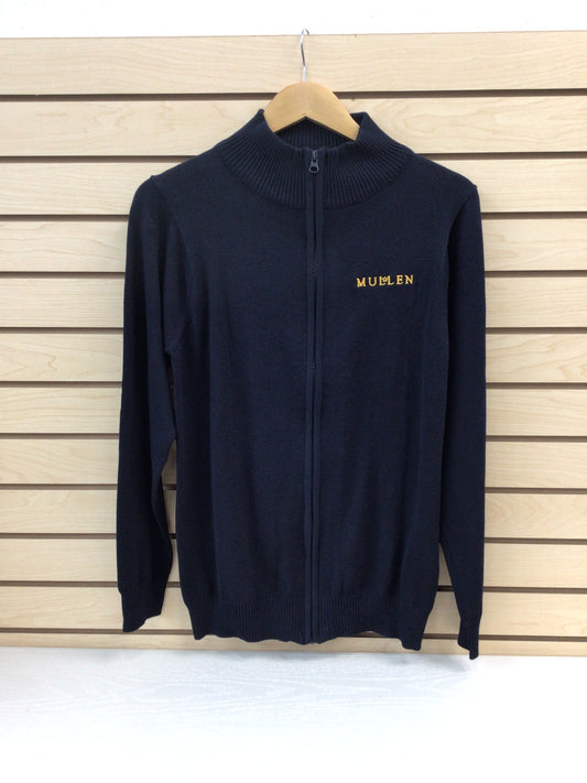 Tommy H Full Zip Sweater Navy - Uniform