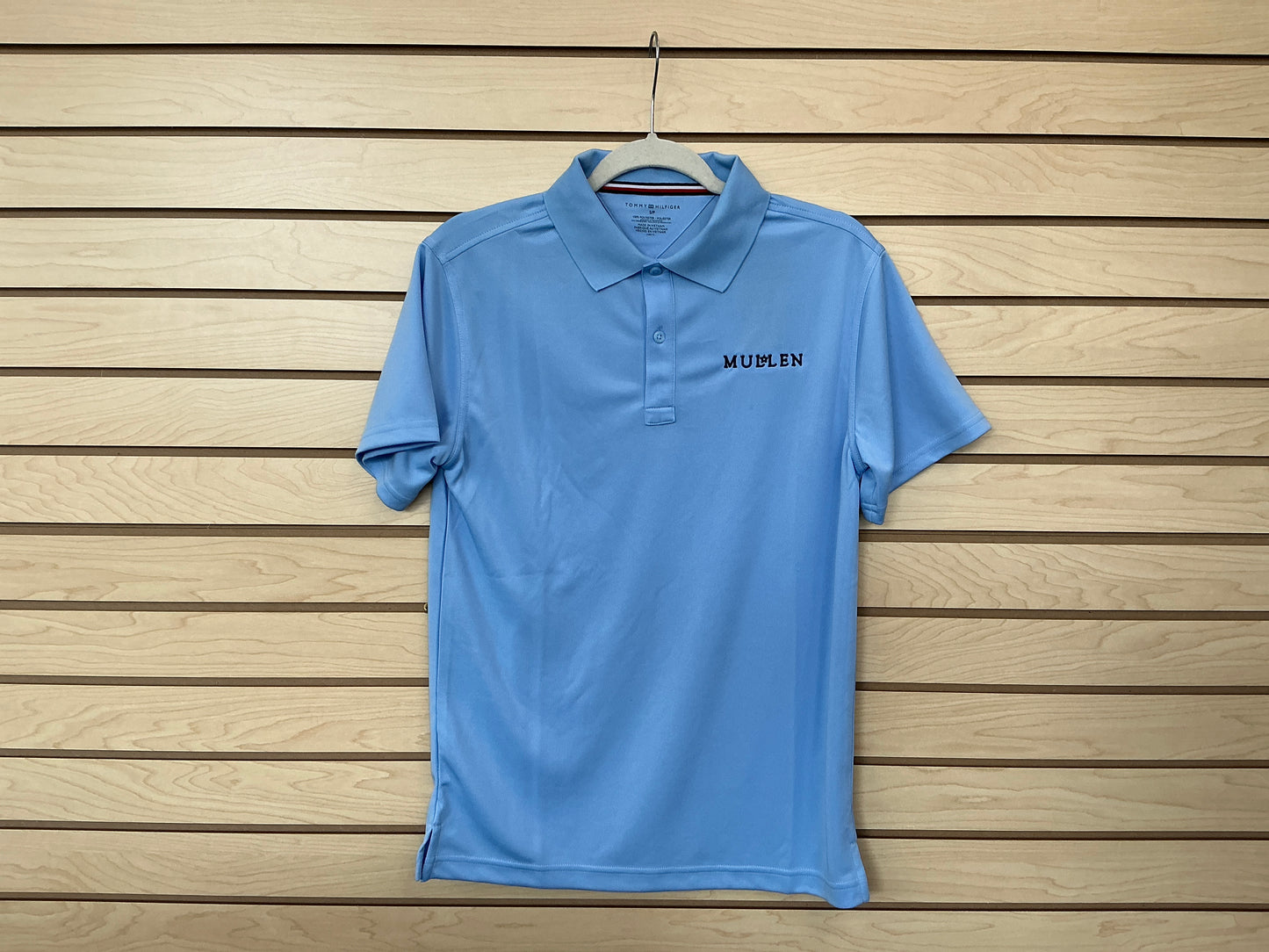 Tommy H Co-Ed Light Blue Performance Polo Uniform