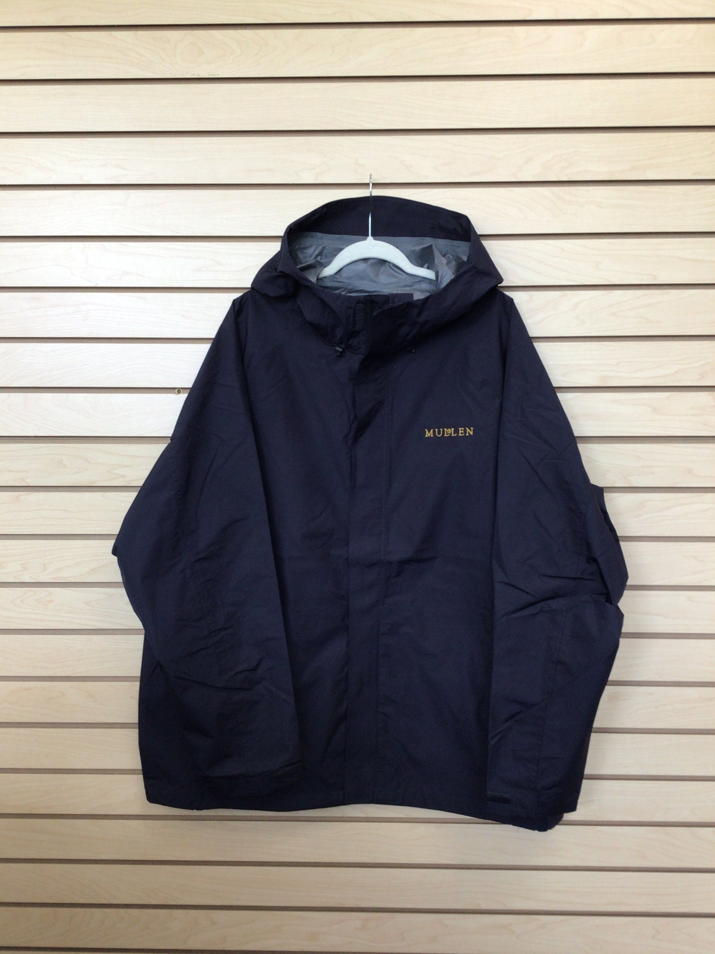 LE Men Navy Packable Rain Jacket Uniform