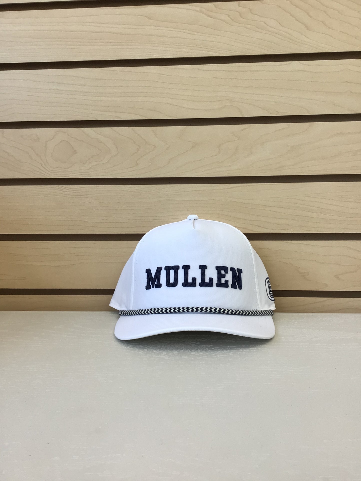 Spirit Squad White/Navy Mullen Hat