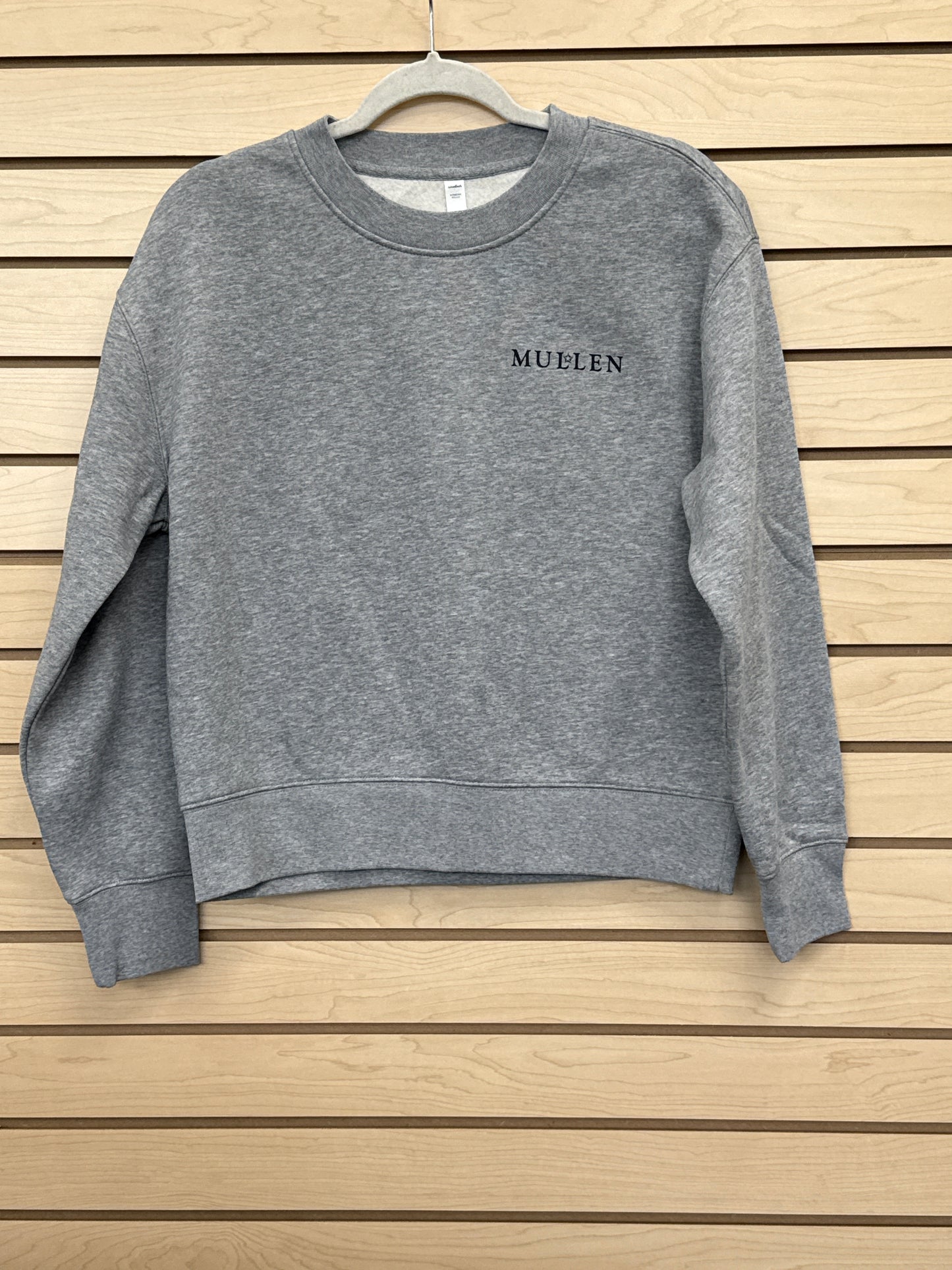 Ladies Crew Relaxed Sweatshirt Hth Grey Uniform