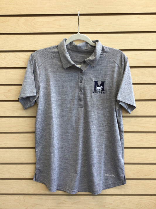 LADIES HOLLOWAY  POLO GRAY