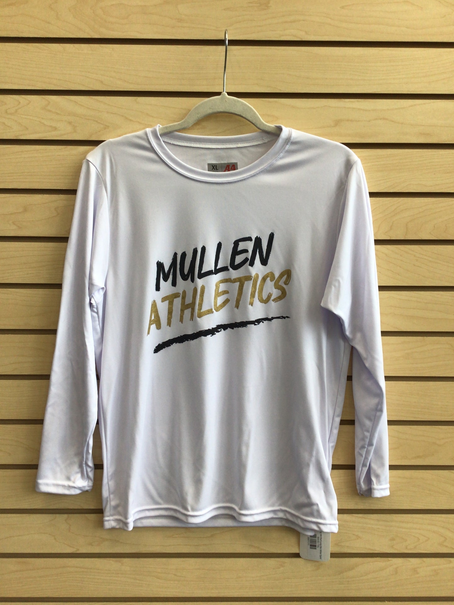 Mustang Ath Perf Long Sle White Spirit