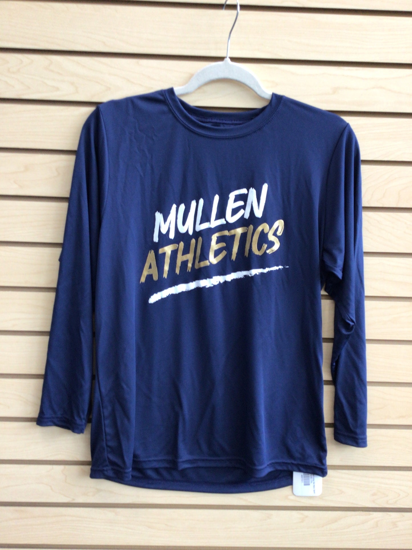 Mustang Ath Perf Long Sle Navy Spirit