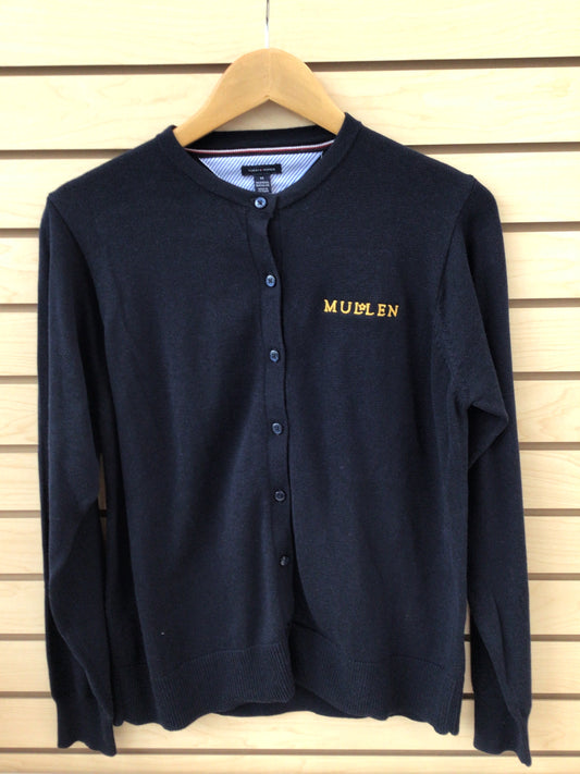 Tommy H Cardigan Navy Women Uniform