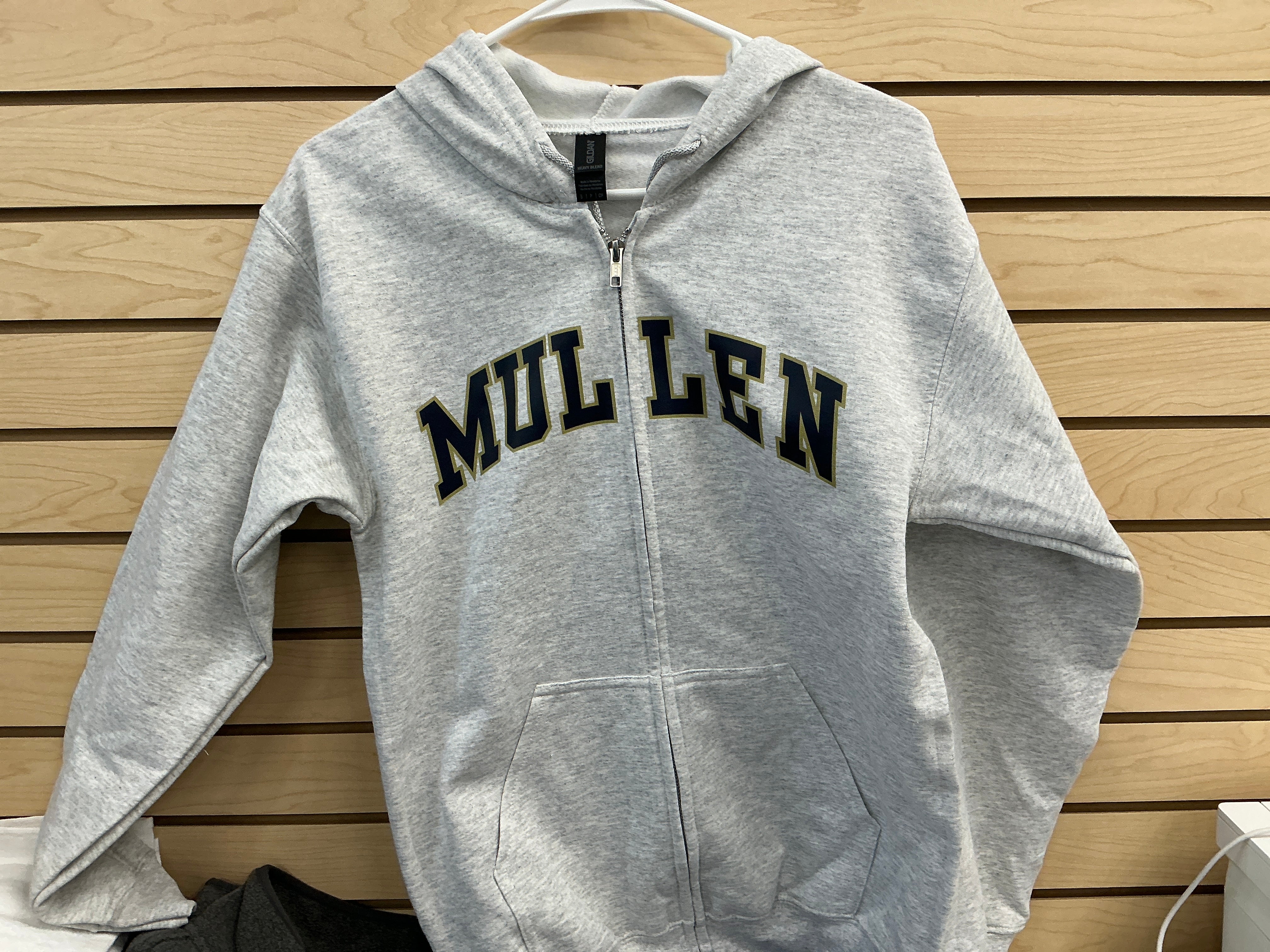 Heavy Blend MULLEN  Full Zip Hoodie - Ash Grey Gildan