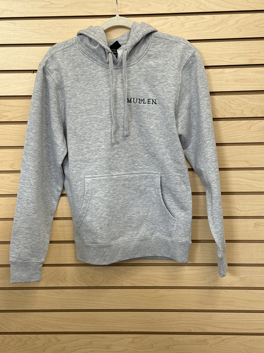 District Fleece Hoodie in Heather Grey