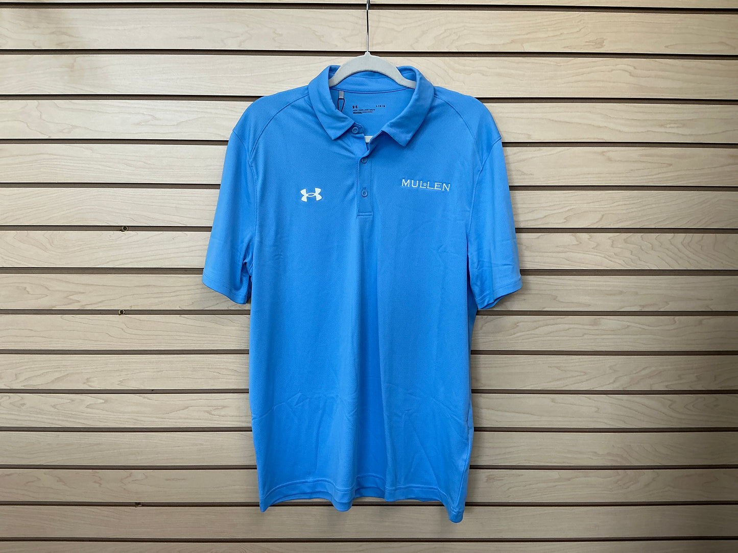 Under Armour Light Blue Team Tech Polo Uniform
