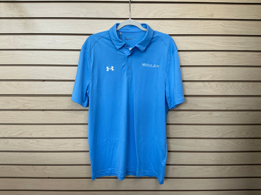 Under Armour Light Blue Team Tech Polo Uniform