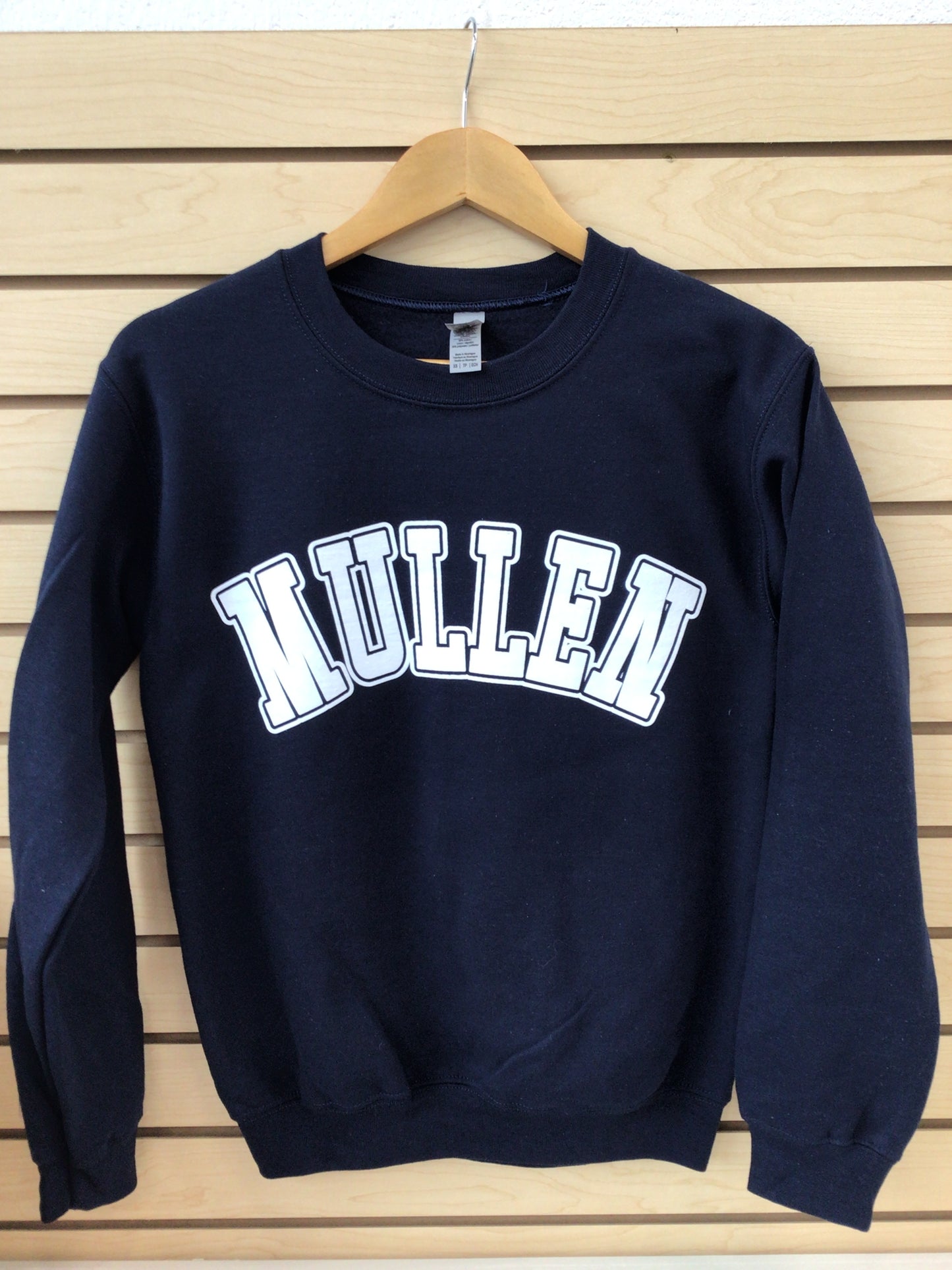 Big Mullen Navy Crew Sweatshirt