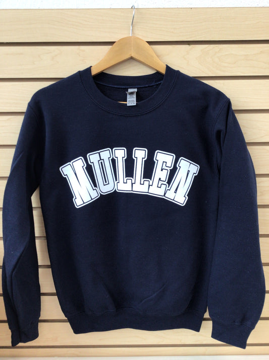 Big Mullen Navy Crew Sweatshirt