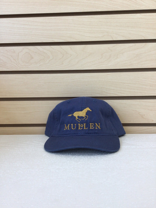 Moms Denim Gold Horse Logo Hat