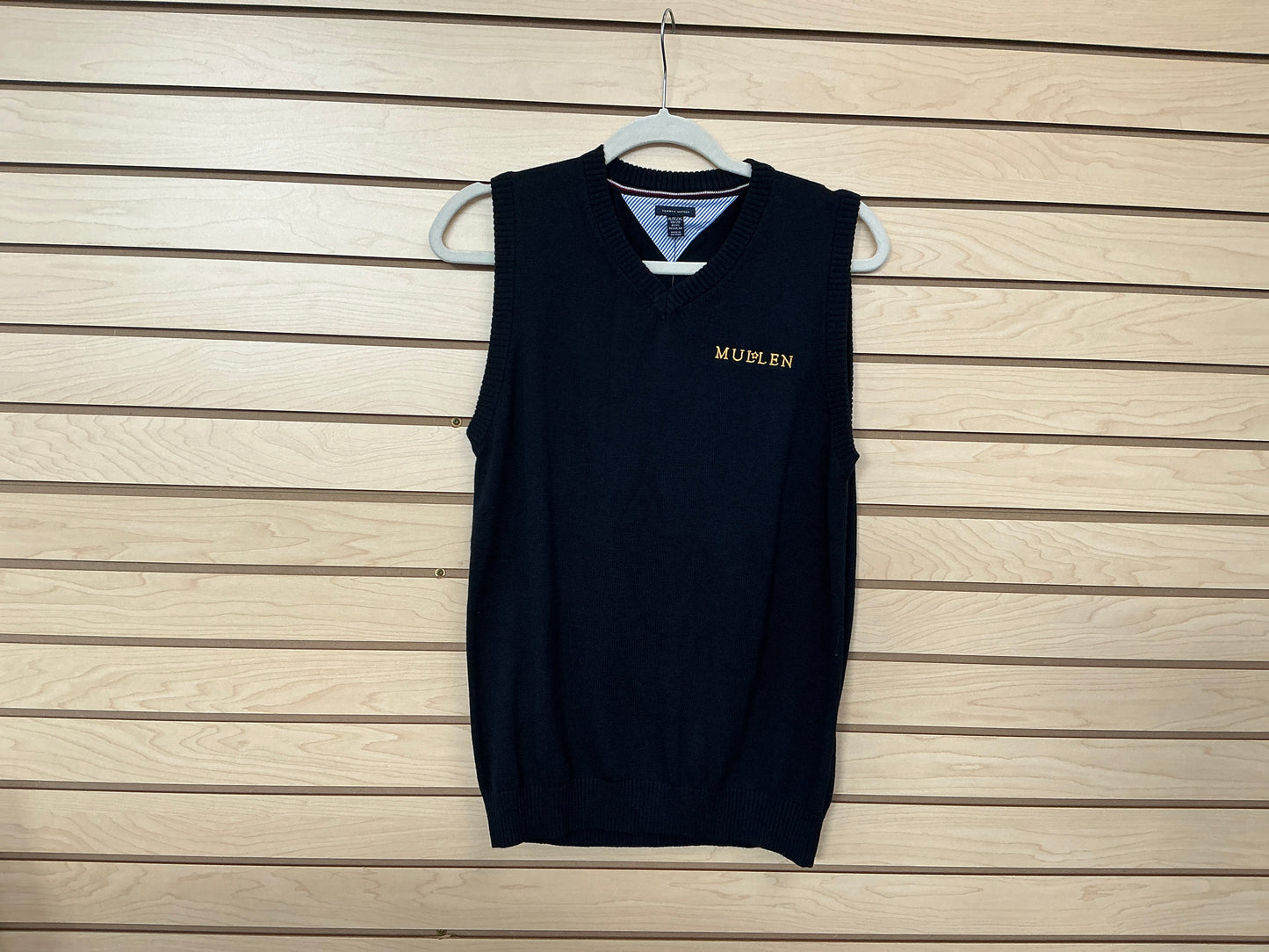 Tommy H V-Neck Sweater Vest Uniform