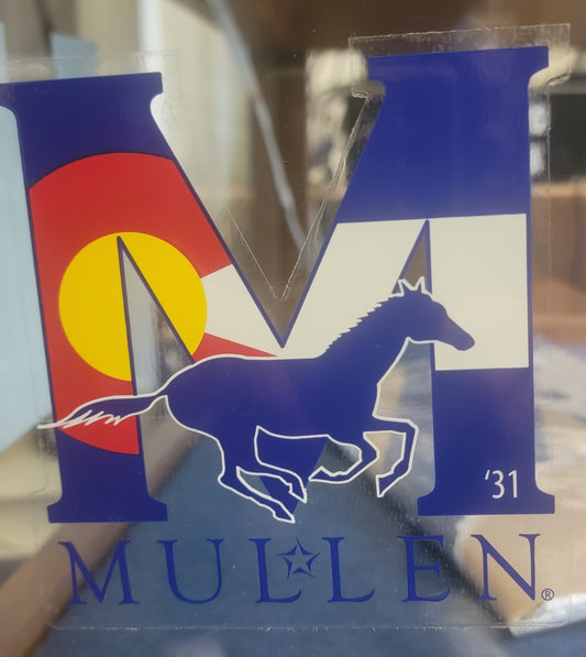 Sticker - Colorado Mullen Clear Background