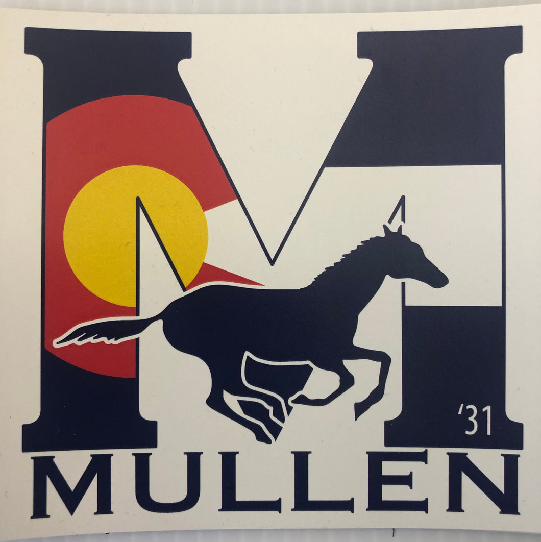 Mullen Car Magnet